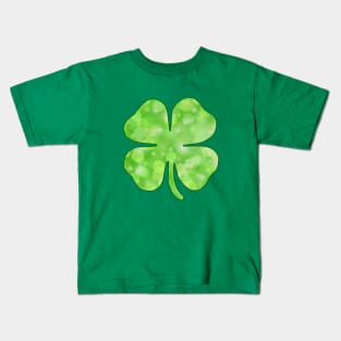 Shamrock Bokeh Kids T-Shirt